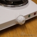 Salton White Double Burner Electric Hot Plate